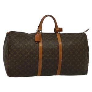 LOUIS VUITTON Monogram Keepall 60 Boston Bag Vintage M41422